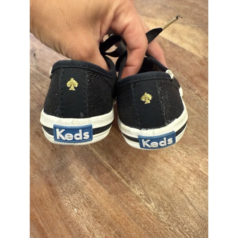 Toddler Girl's Keds x Kate Spade Champion Glitter Crib‎ Sneaker Size 8